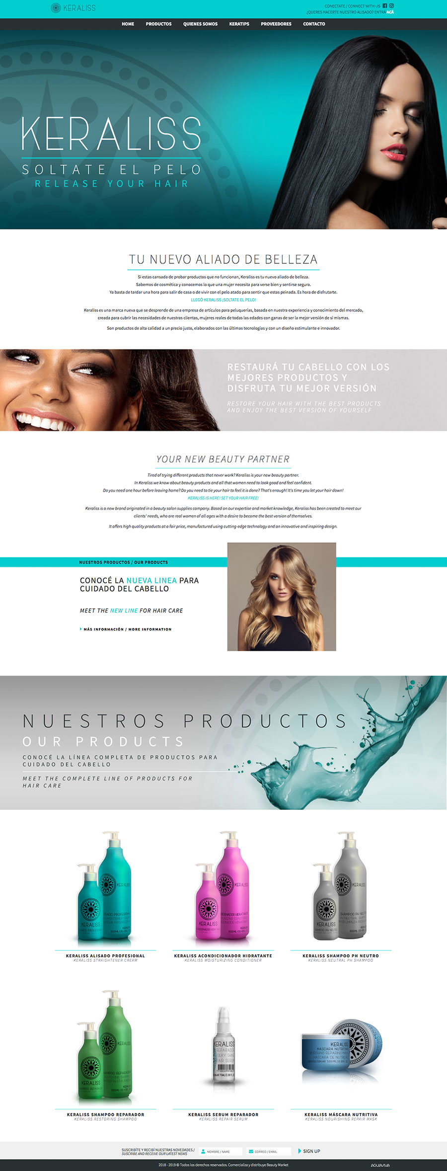 Keraliss - INTERACTIVO / SERVICIOS COMPLEMENTARIOS - Aguaviva - Dejamos Marcas