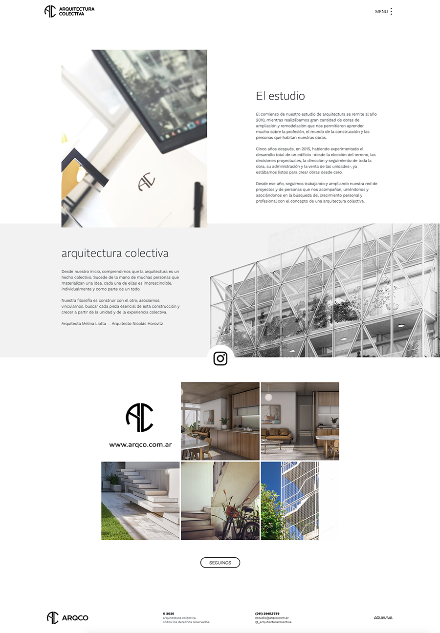 ArqCo - IDENTIDAD / EDITORIAL / INTERACTIVO - Aguaviva - Dejamos Marcas