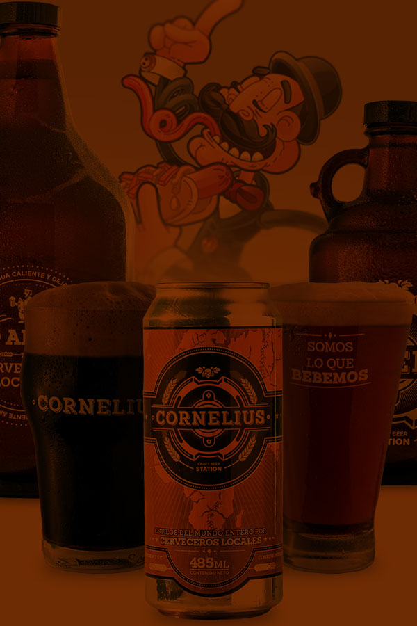 Cornelius - IDENTIDAD / ILUSTRACIÓN / SERVICIOS COMPLEMENTARIOS - Aguaviva - Dejamos Marcas