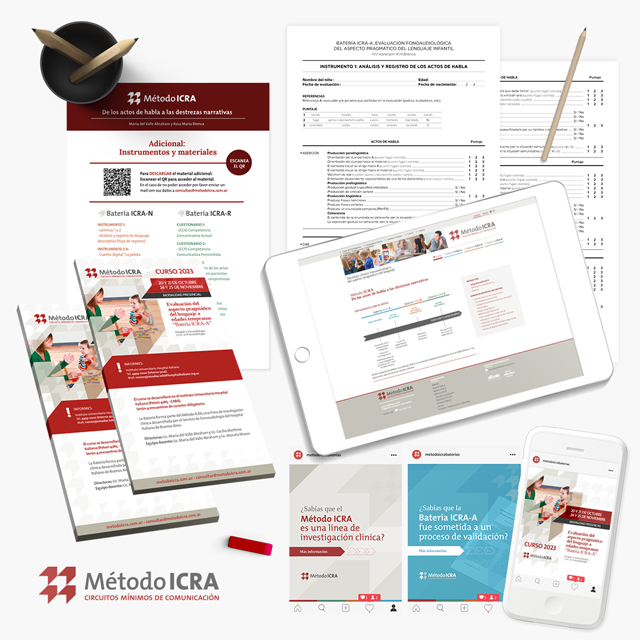 Método Icra - IDENTIDAD /  EDITORIAL / INTERACTIVO / REDES SOCIALES - Aguaviva - Dejamos Marcas