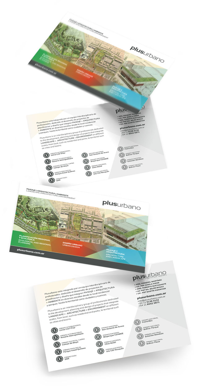 Plus Urbano - IDENTIDAD / EDITORIAL / INTERACTIVO - Aguaviva - Dejamos Marcas