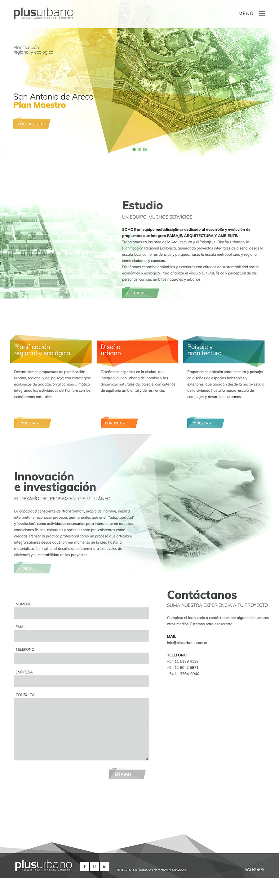 Plus Urbano - IDENTIDAD / EDITORIAL / INTERACTIVO - Aguaviva - Dejamos Marcas