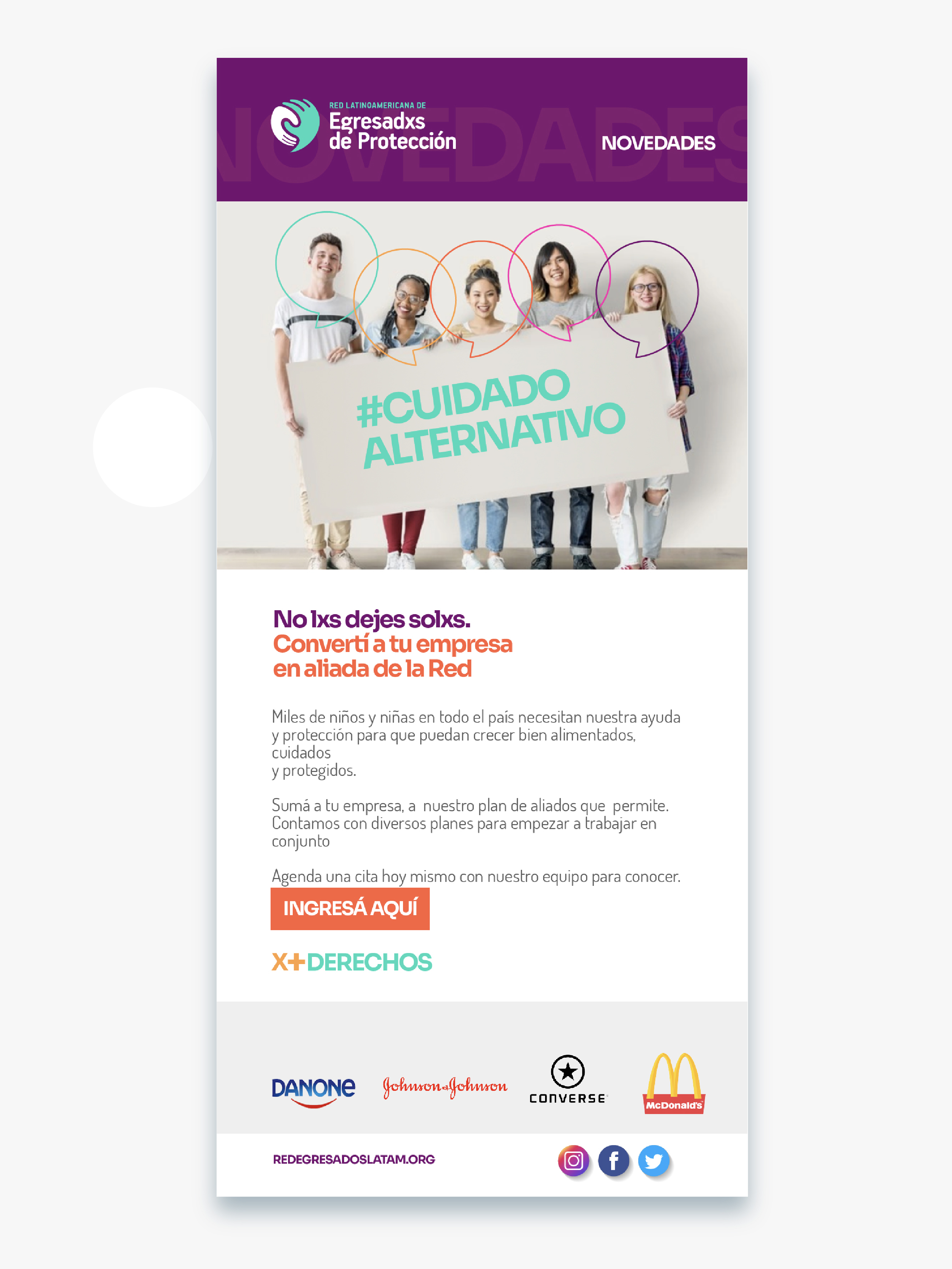 Red Latam - BRANDING /  INTERACTIVE  / SOCIAL MEDIA - Aguaviva - We left Brands