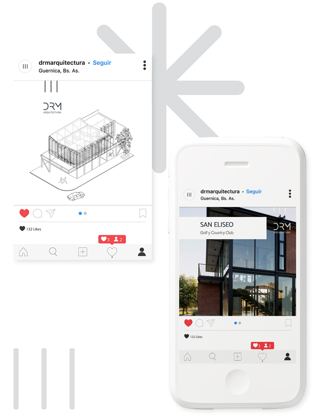 DRM Arquitectura - IDENTIDAD /  EDITORIAL / INTERACTIVO / REDES SOCIALES - Aguaviva - Dejamos Marcas
